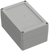 TRU COMPONENTS TC 10860820 Universele behuizing 150 x 100 x 75 ABS Lichtgrijs 1 stuk(s)