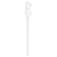 TRU COMPONENTS TC 12814164 Kabelbinder 370 mm 4.8 Mm Natuur Met schroefsokkel, Chemische bestendigheid 100 stuk(s)