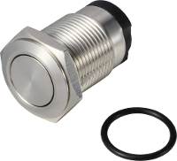 TRU COMPONENTS TC 13224140 ONPOW6316F 10Z/Q/S Druktoets 36 V DC/AC 2 A 1x uit/(aan) Continu IP65 1 stuk(s)