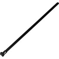 TRU COMPONENTS TC 13340652 TC RT 250 7.6 B Kabelbinder 250 mm 7.6 Mm Zwart Hersluitbaar, Chemische bestendigheid, UV gestabiliseerd 100 stuk(s)