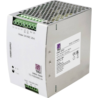 TRU COMPONENTS TC 13864572 DIN rail netvoeding 24 V/DC 20 A 480 W Aantal uitgangen:1 x Inhoud 1 stuk(s)