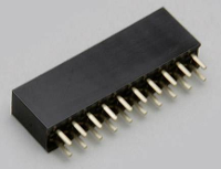 TRU COMPONENTS TC 2506359 Pinconnector Rastermaat: 2 mm Totaal aantal polen: 32 Aantal rijen: 2 1 stuk(s)