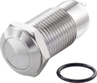 TRU COMPONENTS TC 7494668 TC GQ12 CH 10Z/J/S Druktoets 36 V/DC 1 A 1x uit/aan Continu IP40 1 stuk(s)