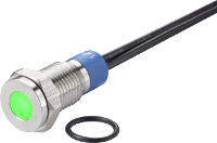 TRU COMPONENTS TC 7495148 LED lamp Groen 12 V DC/AC