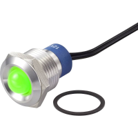 TRU COMPONENTS TC 7495260 LED lamp Groen 12 V DC/AC