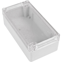 TRU COMPONENTS TC 7910840 Universele behuizing 158 x 82 x 55 ABS PC Grijs 1 stuk(s)
