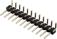 TRU COMPONENTS TC 8559772 Male header (standaard) Aantal rijen: 1 Aantal polen per rij: 12 1 stuk(s)