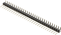 TRU COMPONENTS TC 8559780 Male header (standaard) Aantal rijen: 1 Aantal polen per rij: 30 1 stuk(s)