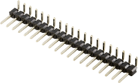 TRU COMPONENTS TC 8559808 Male header (standaard) Aantal rijen: 1 Aantal polen per rij: 20 1 stuk(s)