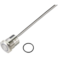 TRU COMPONENTS TC 9554800 Sensorschakelaar 24 V 0.5 A 1x uit/aan Continu Groen, Rood (Ø) 25 mm IP65 1 stuk(s)