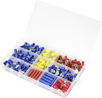TRU COMPONENTS TC 9904304 Assortiment kabelschoenen 0.50 Mm²   6 mm² Rood, Geel, Blue 1 set(s) Box