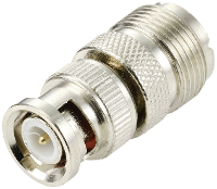 TRU COMPONENTS TC 9920728 UHF adapter UHF bus   BNC stekker 1 stuk(s)