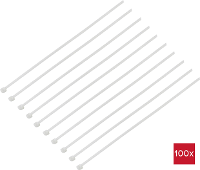 TRU COMPONENTS TC BT 610 8.8 N Kabelbinder 610 mm 8.8 Mm Natuur Chemische bestendigheid 100 stuk(s)
