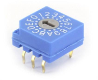 TRU COMPONENTS TC CDS16 TC CDS16 Codeerschakelaar Hexadecimaal 0 9/A F 1 stuk(s)