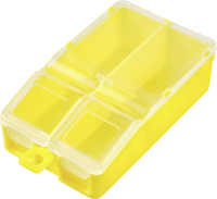 TRU COMPONENTS TC ERB 9054 Assortimentsdoos (l x b x h) 113 x 60 x 30 mm Aantal vakken: 2 Variabele onderverdeling Inhoud 1 stuk(s)