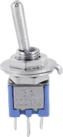 TRU COMPONENTS TC MK244Z TC MK244Z Tuimelschakelaar 125 V/AC 1x aan/aan Continu 1 stuk(s)