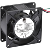 TRU COMPONENTS TC NA8038 D Axiaalventilator 230 V/AC, 120 V/AC 85 m³/h (l x b x h) 80 x 80 x 38 mm