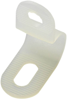 TRU COMPONENTS TC PC 0406203 Bevestigingsklem Schroefbaar 1593106 Bundel Ø (bereik) 6.40 Mm (max) Wit 1 stuk(s)