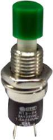 TRU COMPONENTS TC R13 24B1 05 GN Druktoets 250 V/AC 1.5 A 1x aan/(uit) Moment Groen 1 stuk(s)