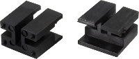 TRU COMPONENTS Transistorhouder 1 stuk(s) TC TH1 V0203 (l x b x h) 10 x 6.9 X 9.9 Mm
