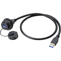 TRU COMPONENTS USB 3.0 Inbouwbus type A Bus, inbouw 50 cm IP67 Inhoud: 1 stuk(s)