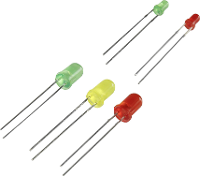 TRU COMPONENTS VK 84523 LED assortiment Groen, Rood, Geel Rond 3 mm, 5 mm
