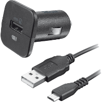 Trust 5W Car Charger met Micro USB kabel oplader