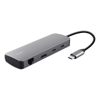 Trust Dalyx 8 in 1 USB C Adapter usb hub