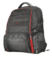 Trust GXT 1250 Hunter Laptoprugzak Geschikt voor max.: 43,9 Cm (17,3) Rood, Zwart