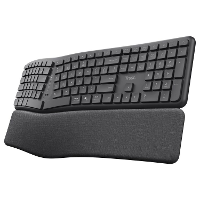 Trust Keyra Ergonomisch draadloos toetsenbord