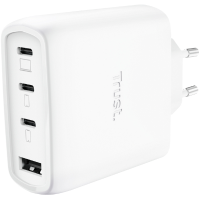 Trust Maxo 65W 4P Gan Charger Wht