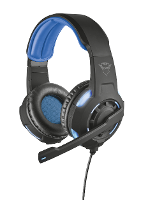 Trust GXT 350 Radius Gaming headset USB Kabelgebonden Over Ear Zwart
