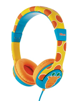 Trust Spila Giraffe Kinder Koptelefoon Geel