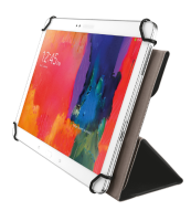 Trust Bookcase Universele tablethoes Geschikt voor displaygrootte: 25,7 cm (10,1) Zwart
