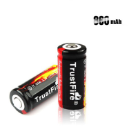 Trustfire 16340 800mah 3.7V Li Ion Rechargeable Battery