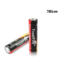 Trustfire Tf 18650 2400mah 3.7V Li Ion Rechargeable Battery
