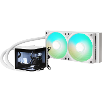 TRYX PANORAMA ARGB 240mm wh waterkoeling