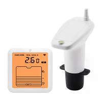 TS FT007 Ultrasone Waterniveau Meter met LCD Display 0,5 5M Bereik Draadloos 100M Overdracht IP65 Waterdicht Thuis Tankm