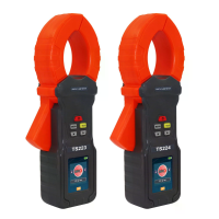 TS223/TS224 Clamp Grondweerstandmeter Bereik 0,001 Ω 1500 Ω (TS223)/1800 Ω (TS224), Leiding 40 A/50 A, 1 μA Resolutie, 3