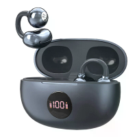 TS63 TWS Oorklemmen Oordopjes Draadloze bluetooth 5.4 Oortelefoon met Voeding Weergave 360° ACS Panoramisch Geluid AAC A