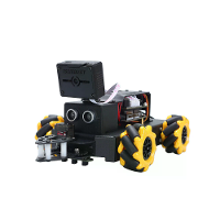 TSCINBUNY AI Vision Robot Auto Mecanum Wielen Bluetooth Visuele Multi Sensor Intelligente Handling Afstandsbediening Sec