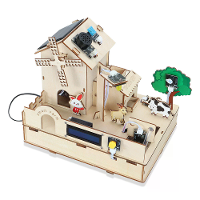TSCINBUNY Slimme Boerderij ESP32 IoT Educatieve Kit Zonne energie DIY Landbouwmodel Automatisch Irrigatie Voedingssystee