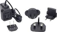 TT Electronics SW4453 C2 Stekkernetvoeding, instelbaar 5 V 1.2 A 6 W Met adapter voor Australië, Met adapter voor Europa, Met adapter voor Verenigd Koninkrijk,