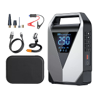 TUERBB 3000A / 4000A Auto Noodstarter Draagbare Bandenpomp Multifunctionele Startkabel Accu Voor 12V Auto's Met Tot 8.0L