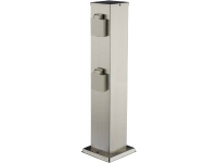 Heitronic 35461 Buitenstopcontact RVS Kinderbeveiliging