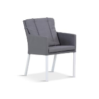 Tuinstoel textiel Wit Lifestyle Garden Furniture Parma