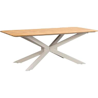 Tuintafel Perpignan   zand   75x200x100 cm   Leen Bakker