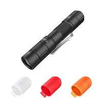 TUNENGE S21 880LM 200M Mini Clip Zaklamp met Batterij & Diffuser Magnetische Staart Oplaadbare Tactische Schakelpen vorm