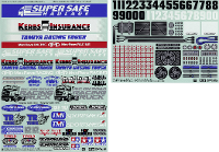 Tuningonderdeel Tamiya 54844 Sticker voor race truck