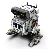 TUOMU STEM T1119 Sci Fi Programmeren Bipedale Robot Afstandsbediening Elektrische Bouwdoos Geassembleerd Kinderspeelgoed